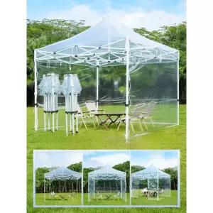 투명 천막 비닐 PVC 우레탄 우풍 차단 행사용 방풍 커튼 방수