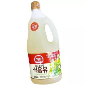 해표 대두유 1.8L 12개 식용유 콩기름 업소용식용유