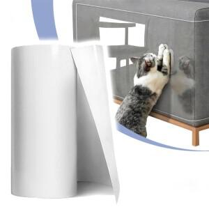 고양이 Scratcher 소파 스크레이퍼 테이프 긁는 포스트 가구 보호 소파 가드 보호대 커버 애완 동물을위한