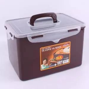 쿨맥시 직사각 밀폐용기 53호(초코)10.5L