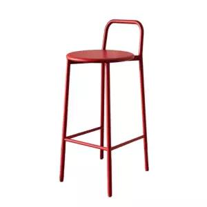 철제 홈바 스툴 북유럽 높은의자 바의자 등받이 식탁 바텐