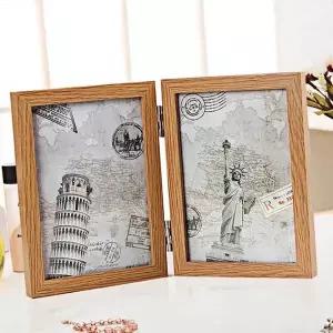 [셀러에이드]접이식액자 사진액자 양면액자 5x7액자 탁상액자