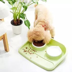 강아지밥그릇 사료 물 애견 급식기 1P 강아지밥그릇 강아지식기