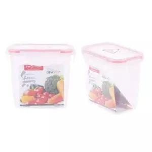 국산 직사각 냉장고 정리 밀폐 용기 반찬 통 800ml