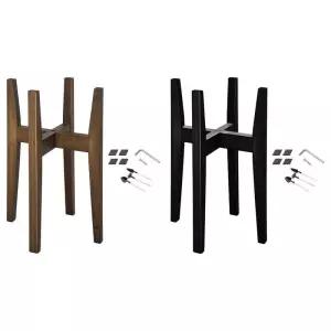 식물 스탠드 단단한 나무 아이템 집 장식 화분 헤비 듀티 발코니 가정 실내 야외용 거치대 랙