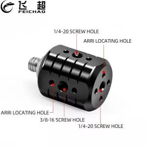 알루미늄 합금 Arri 나사 구멍 삼각대 어댑터 DSLR 카메라 모니터용 익스텐션 마운트 필 라이트 마이크 매