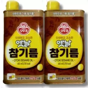 [셀러허브]오뚜기 옛날 참기름 450ml 2개 (S45726383)