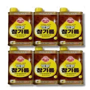 [셀러허브]오뚜기 옛날 참기름 450ml 6개 (S45726377)