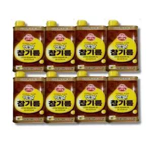 [셀러허브]오뚜기 옛날 참기름 450ml 8개 (S45726376)