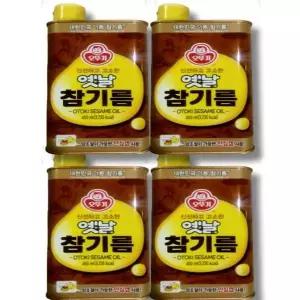 [셀러허브]오뚜기 옛날 참기름 450ml 4개 (S45726379)