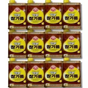 [셀러허브]오뚜기 옛날 참기름 450ml 12개 (S45726374)