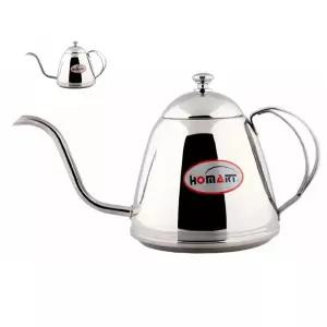 홈아트 모카 드립포트 스텐 커피 주전자 900ml