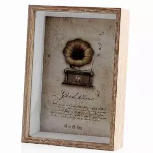 [셀러에이드]우드액자 벽걸이액자 흑백사진액자 강아지액자