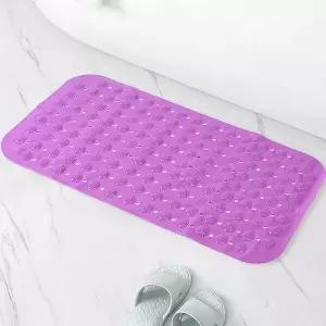 [셀러에이드]퍼플 미끄럼방지 욕실매트 목욕탕발판 화장실매트