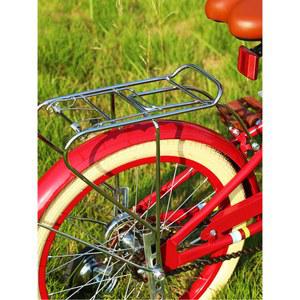 짐받이 리어렉 18인치 20인치 랙 은색 뒷 실버 미니벨로