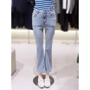 [롯데백화점]SOUP 스판 세미부츠컷청바지  SC5DP30