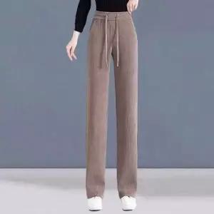 [라일리여성의류] Rly 여성 일자핏 코듀로이 골덴바지 허리밴딩 팬츠 4