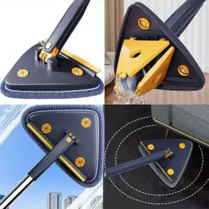 삼각 구석구석 틈새 밀대걸레 탈수기능 리필 청소밀대 먼지청소 먼지제거 청소솔      RAM