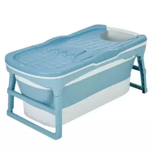 전현무 욕조 휴대용 접이식 반신욕기 핑크 반식욕기