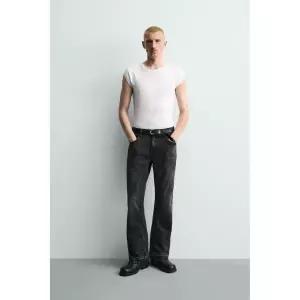 ZARA 자라 플레어 핏 진 - 먹색 126209