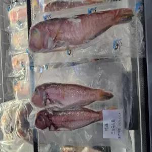 냉동 가공옥돔 1마리, 1개