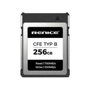 RENICE 256GB CFexpress 타입 B 메모리 카드, 최대 1780MB/s 읽기, 1350MB/s 쓰기-RAW 6K HD 비디오 녹화, 사진작가, 비디오그래퍼용