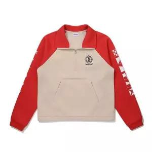 [말본골프] [] 여성 에어리 하프집업 맨투맨 레드 M6122PFS12RED 154856100