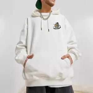 빨강 빈티지 빅사이즈 힙합 그래피티 남자맨투맨티 후드 스트리트 ible1