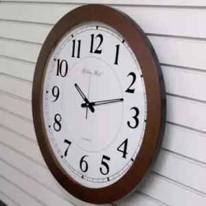 60cm벽시계 대형벽시계 월넛 KG5100 600mm