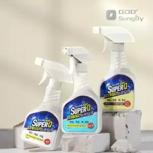 슈퍼딥큐 곰팡이 욕실 청소 세정제 500ml+500ml 모음구성