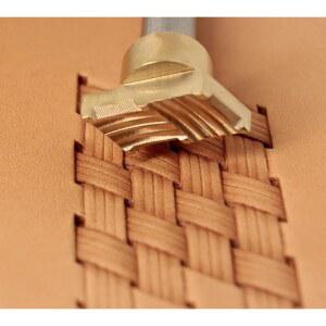 DandS Ltd 가죽 도장 도구, 바구니 직조, 가공, 엠보싱, 조각 및 프로젝트를 위한 전문 철강 공예 벨트, 지갑 DIY, 말렛과 호환, #261