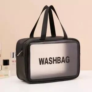 스파백 여행용 방수 반투명 세면가방(대) 3종컬러