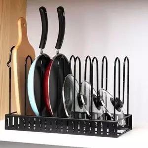 프라이팬 정리대 냄비 거치대 높이조절 주방 건 GWM 후라이팬거치대