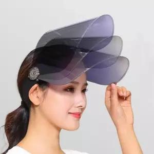 자외선차단모자 넓은시야 360회전 햇빛가리개 선캡모자 와이드챙 썬캡