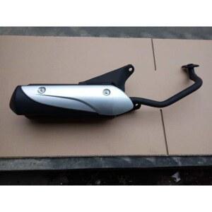 머 100 배기관 기본형 흑백 바이크 호환 구식 오래된 마후라