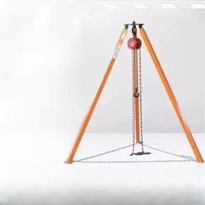 핸드 구조용 체인 삼각대 리프팅 호이스트 크래인 크레인