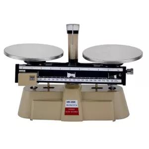 대동상사 재고보유 밸런스 더블빔 양팔저울 MB-2000 실험실 학교 2kg/0.1g 연구실 제조사 무게측정 비교 