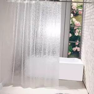 [콩심팥심]180cm 샤워커튼 샤워파티션 샤워부스 투명커튼