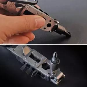 [문구/오피스] 다기능 키체인 EDC 열쇠 고리 캠핑 휴대용 포켓 생존