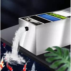 대형 수조 정화기 어항 어장 양어장 이물질 제거 펌프 여과기 필터