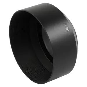 호환   AF 마이크로 니코르 105mm f2.8D용 금속 카메라 렌즈 후드 HS-7 52mm