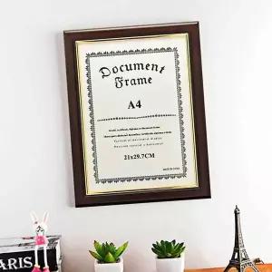 [골드스마일]상장 액자 a4 임명장액자 훈장액자 우드액자