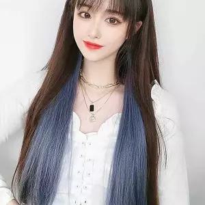 [골드스마일]5p 세트 브릿지 헤어 피스 그라데이션 컬러피스