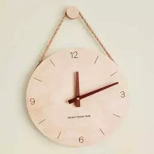 [골드스마일]벽시계 인테리어시계 우드시계 방시계 무타공시계
