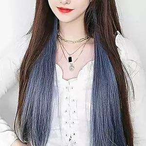 [골드스마일]5p 세트 브릿지 헤어 피스 컬러피스 포인트연출