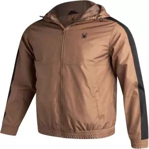 스파이더 남성 윈드브레이커 재킷 - 러닝 골프 하이킹용 후드가 달린 경량 통기성 바람 방수 집업