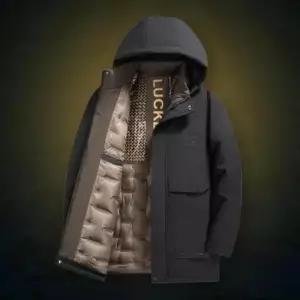 남자패딩 겨울 자가발열 라이트 다운 경량 패딩 집업 자켓 점퍼