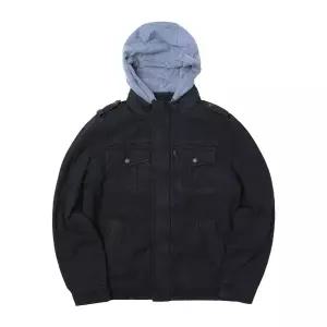 [리바이스] 밀리터리 양털 안감 후드 자켓