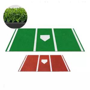 야구 잔디 연습용 배팅 야국 투수 발판 레드 타격 피칭 상품