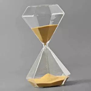 [셀러에이드]유리 모래시계 집중타이머 요리타이머 모래시계30분